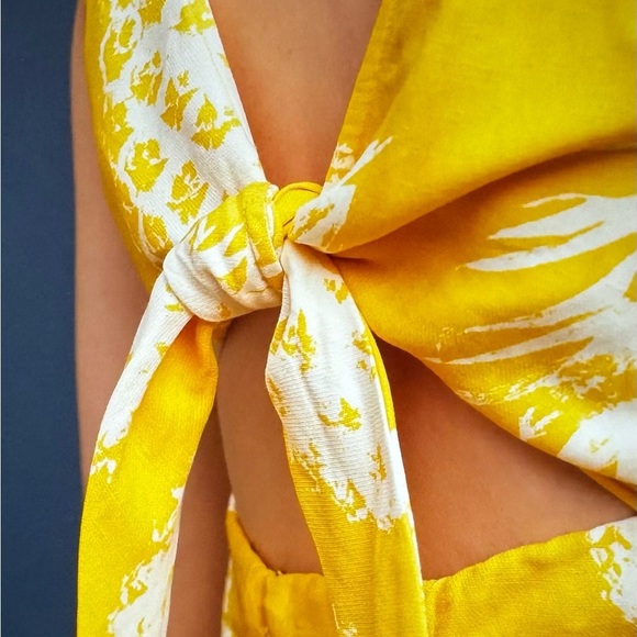 Anthropologie Maeve Pineapple Midi Dress • Size 2 - Picture 13 of 14